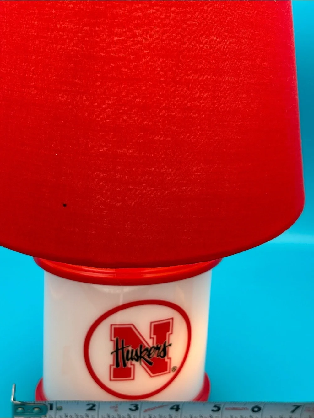 Nebraska Huskers Mini Table Lamp